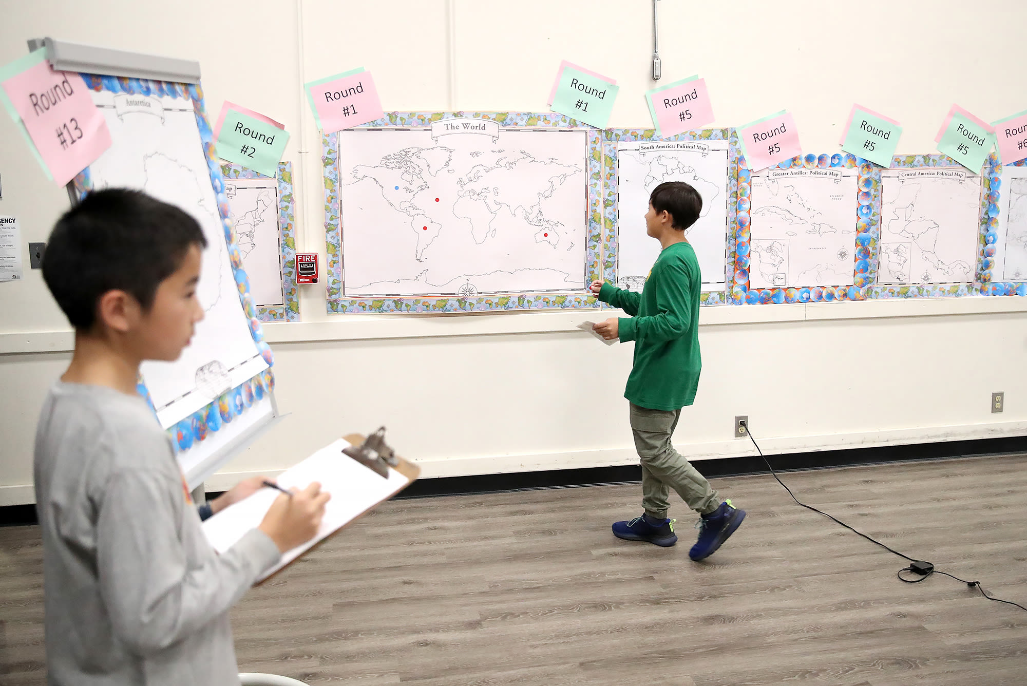 Students get to know the world for Lincoln Elementary Geography Bee