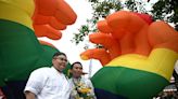 'Our revolution': Myanmar LGBTQ couple tie knot at Thai Pride