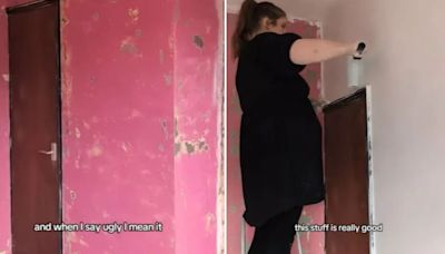 Mum turns 'ugly council' place into plush home on a budget with B&Q 'magic' buy