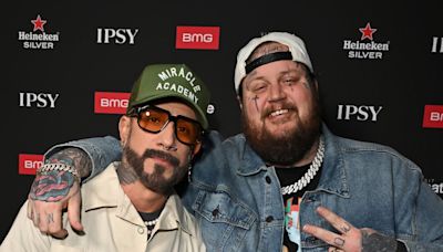 Jelly Roll and AJ McLean Perform Backstreet Boys' 'I Want It That Way'