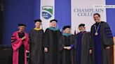 Leahys receive honorary degrees from Champlain College