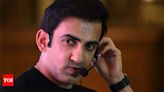 'I am a very strong believer in one thing...': Gautam Gambhir shares views on player workload and injury management | Cricket News - Times of India