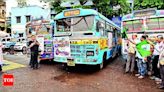 Salt Lake Bus Yatra to bring back lost routes in Kolkata | Kolkata News - Times of India