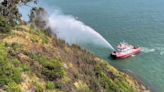 Yerba Buena Island grass fire causes Bay Bridge traffic nightmare