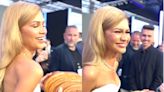 Fans hilariously react to Zendaya being gifted a giant croissant during Challengers premiere in Paris