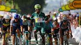 Eritrea’s Biniam Girmay claims third stage victory as Primoz Roglic suffers major crash setback