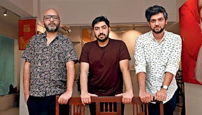 Hridaye A Nagpal, Nishant Tahilramani and Vishal Balsara on their new studio for the use of AI in Bollywood