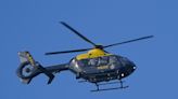 Police helicopter assists officers to locate suspect following car theft in Woolston