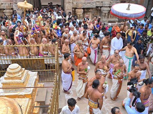 Consecration ceremony concludes at Lower Ahobilam temple in Nandyal