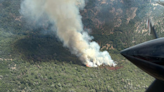 Fire burning in difficult terrain forces evacuations in Yuba County