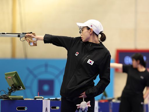 South Korea women's Olympic pistol shooter takes internet by storm