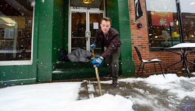 Spring storm lashes central US with snow and threatens South with severe weather