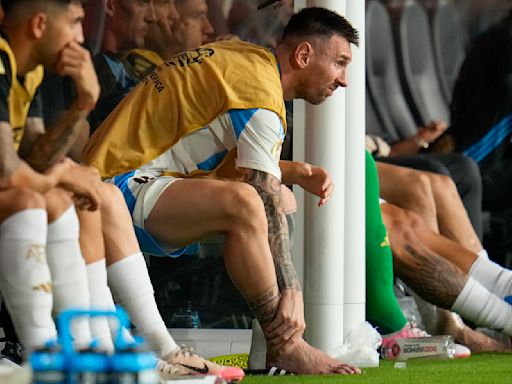 Messi podría perderse dos partidos con Inter Miami por lesión en tobillo