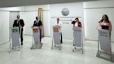 Así se vivió el debate entre candidatos al Senado de la República en Culiacán, aspirantes guardan un minuto de silencio