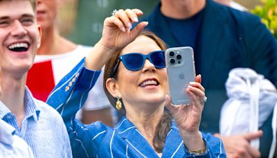 Proud Mary! Queen of Denmark snaps photos at son's graduation