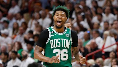Marcus Smart, feliz de ver a los Boston Celtics campeones