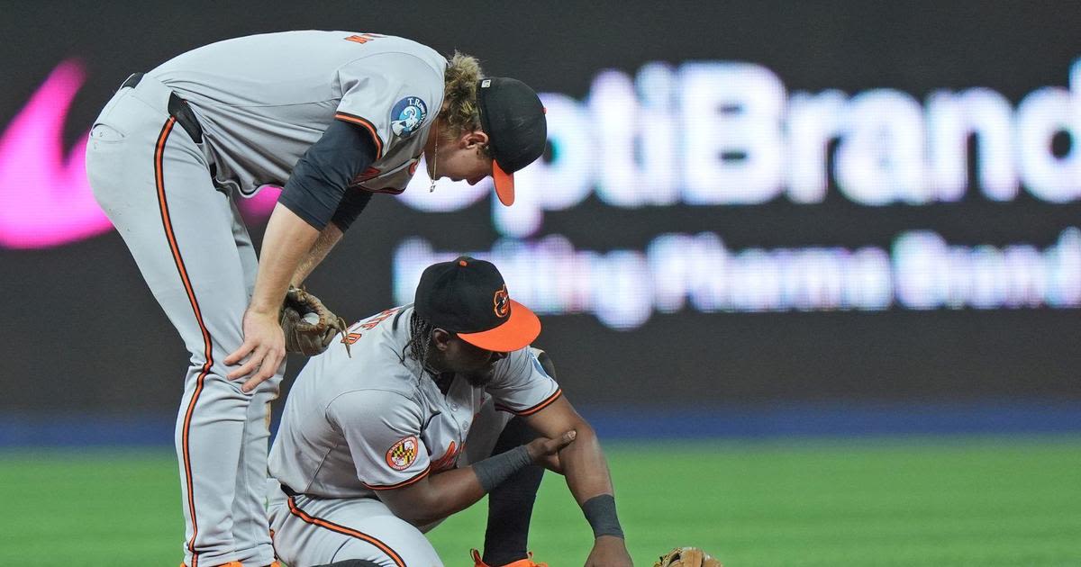 Orioles pitcher Albert Suárez, infielder Jorge Mateo hurt during game against Marlins