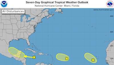 National Hurricane Center tracking 3 tropical disturbances. Peak of hurricane season nears