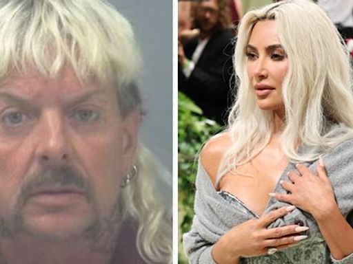 Joe Exotic reaches out to Kim Kardashian for help getting out of jail