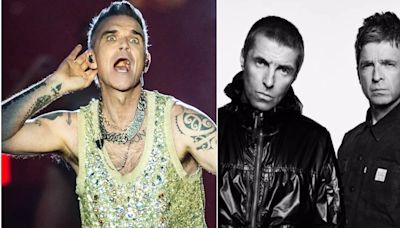 La sutil crítica de Robbie Williams a Noel Gallagher sobre el regreso de Oasis