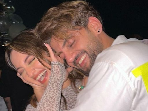 Sonakshi Sinha receives mushy birthday wish from rumored BF Zaheer Iqbal; latter drops their unseen candid clicks