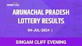 Arunachal Pradesh Singam Cliff Evening Winners July 4 - Check Results Now