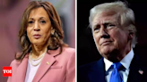 Harris and Trump launch new advertisements for presidential election sprint - Times of India