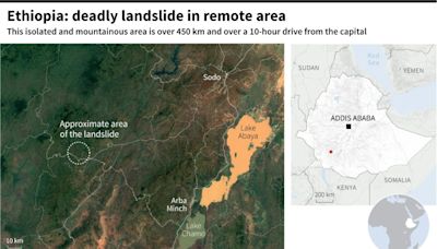 Search goes on after Ethiopia landslides kill 229