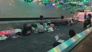 Atlanta airport extremely crowded as delays and cancellations continue into the week