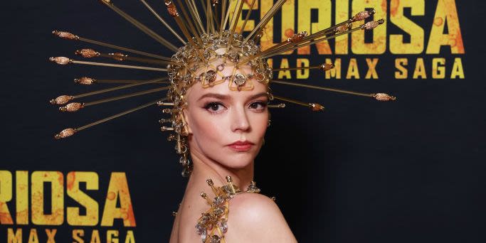 Anya Taylor-Joy Takes a Cue From “Hellraiser” With Her Latest Red-Carpet Fit