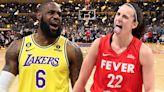 Caitlin Clark on LeBron James level with historic stats better than Steph Curry