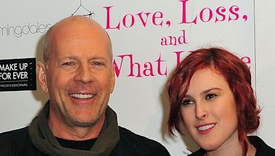 Bruce Willis Holds Rumer Willis' Daughter Lou in Heartwarming Photo