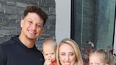 Brittany Mahomes Appears Makeup-Free With Kids Sterling and Bronze