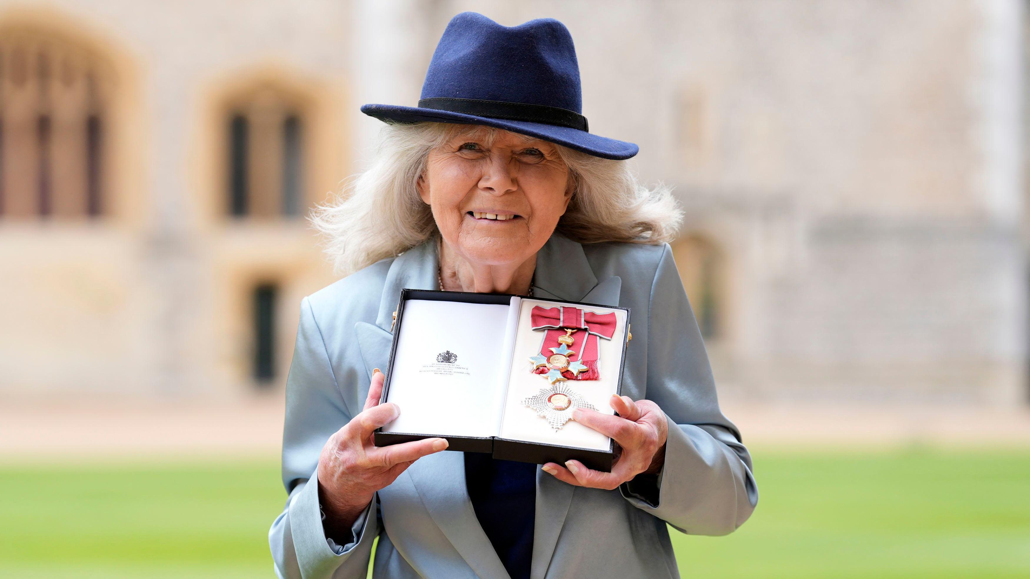 Novelist Jilly Cooper made a dame by King Charles