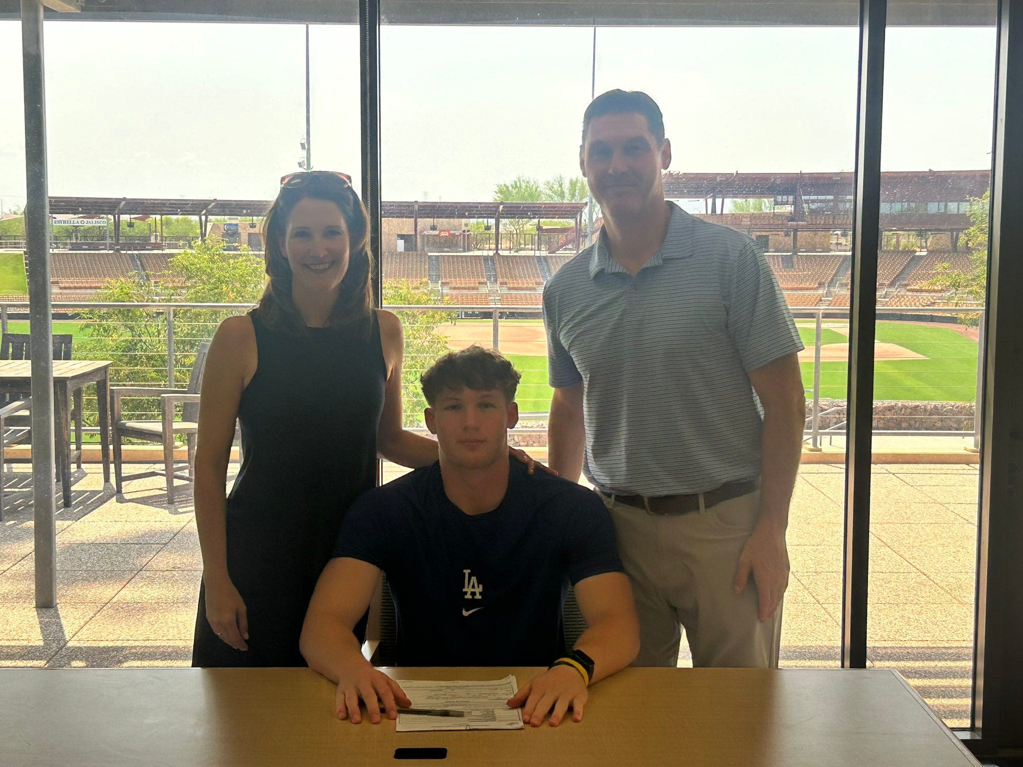 Central Bucks East's Chase Harlan signs with LA Dodgers; to have hip surgery