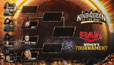 Lyra Valkyria, Zoey Stark, IYO SKY Advance In WWE Queen Of The Ring Tournament On WWE RAW