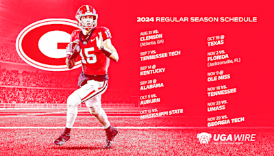 Downloadable 2024 Georgia Bulldogs football schedule