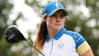 After playing every match in first two Solheim Cups, Leona Maguire sits all Saturday