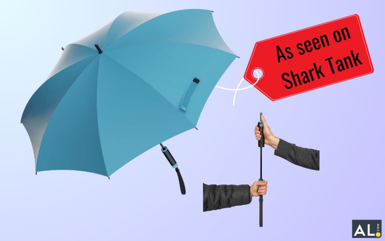 The Duo Umbrella, as seen on Shark Tank, is on sale