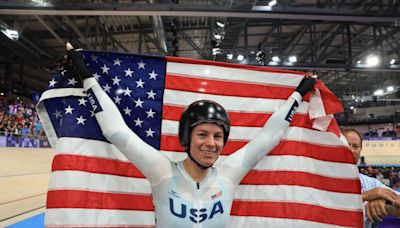 Jennifer Valente crushes the Omnium at Paris Olympics