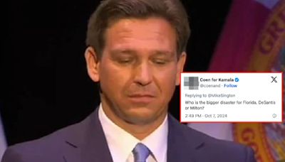 "It's Utterly Irresponsible And It Is Selfish" — People Are LIVID With Ron DeSantis For Refusing To Answer Kamala Harris's...