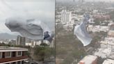 Publicidad voladora causa terror en calles de Monterrey