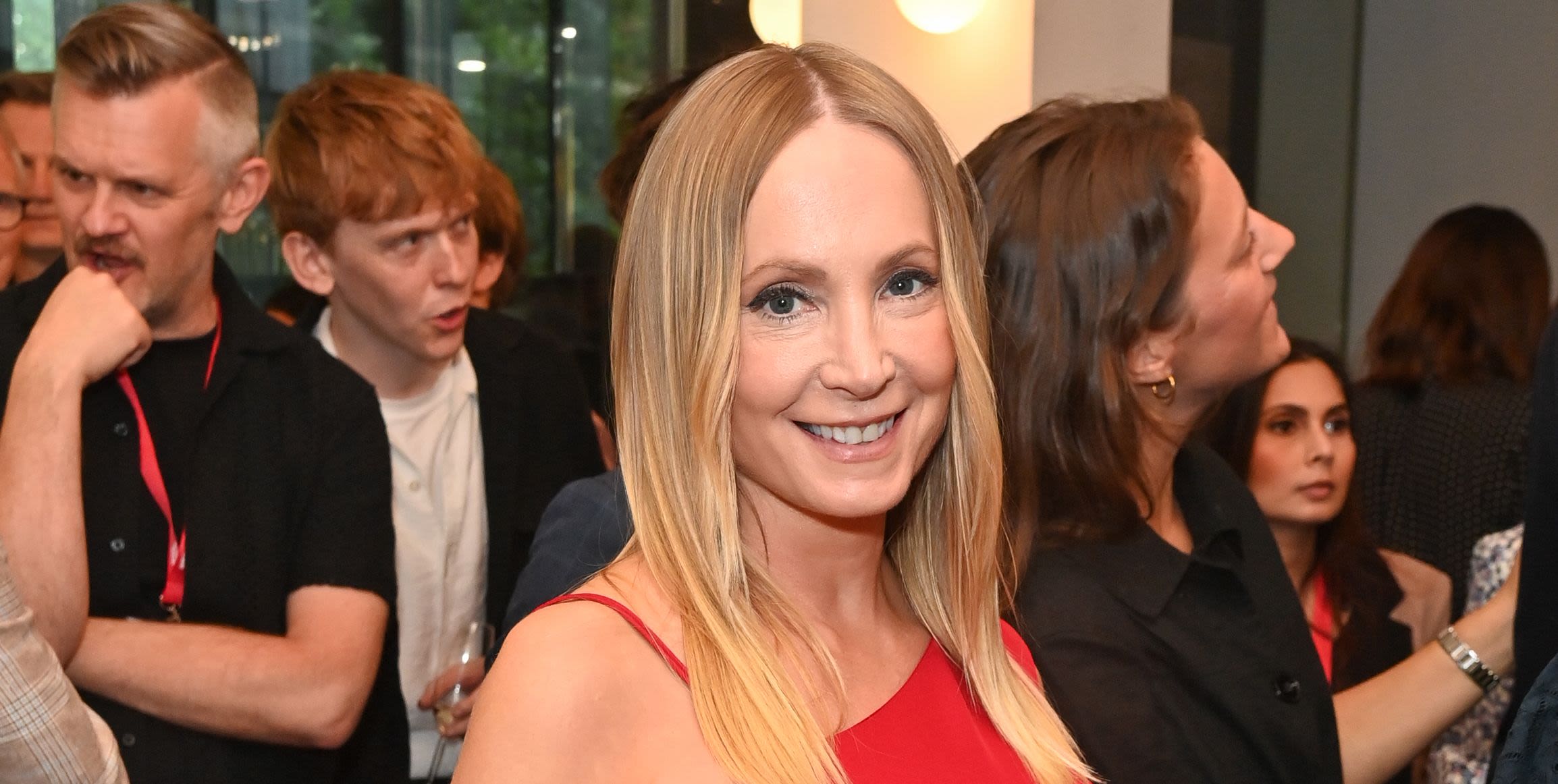 Downton Abbey's Joanne Froggatt pregnant with first child as she debuts baby bump