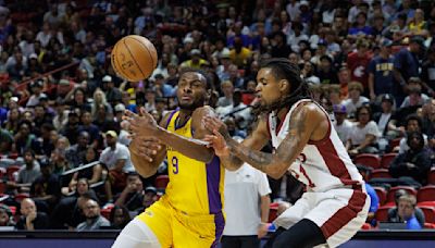 Bronny James sits as Lakers rout the Bulls in final Summer League game
