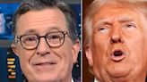 Stephen Colbert Taunts 'Demented' Trump With Scathing Definition For His Made-Up Word