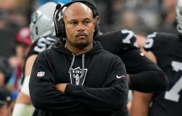 Antonio Pierce laments 'business decisions' by Raiders players in blowout to Panthers, suggests some jobs aren't safe