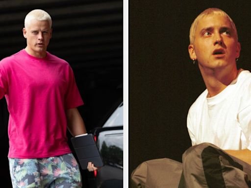 Joe Burrow Plays Into Slim Shady Comparisons After Bleaching Hair: 'Guess Who's Back'