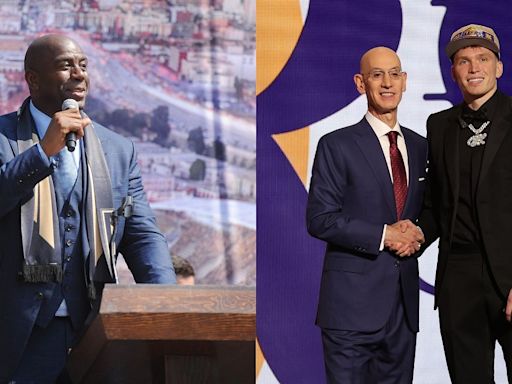 Magic Johnson Publicly Approves of Lakers' Draft Pick