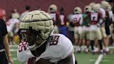 Florida State TEs coach Chris Thomsen analyzes position group, possibilities with Johnny Wilson