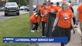 Cathedral Prep Students Participate in Day of Service